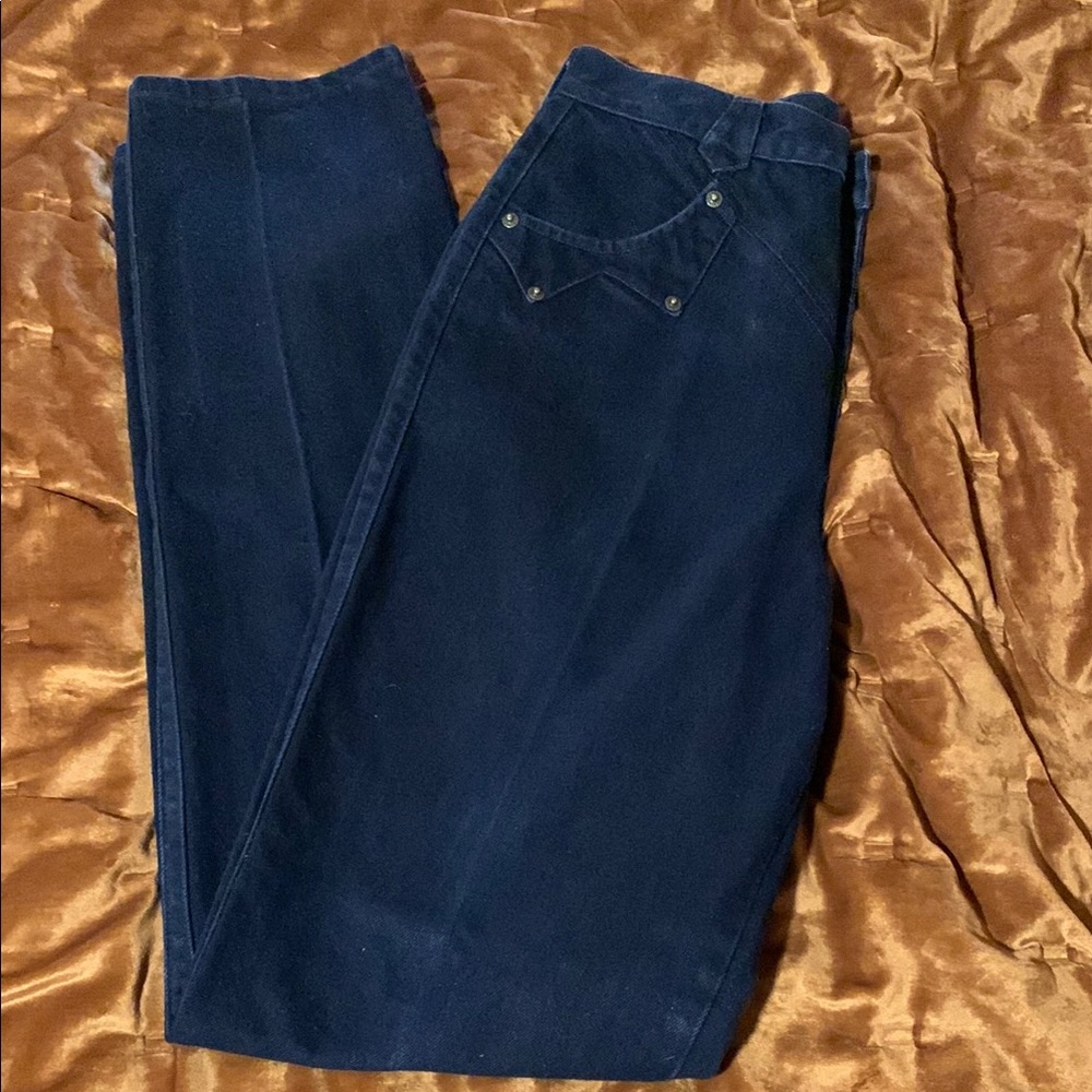 Vintage Western Roughrider Blue Jeans